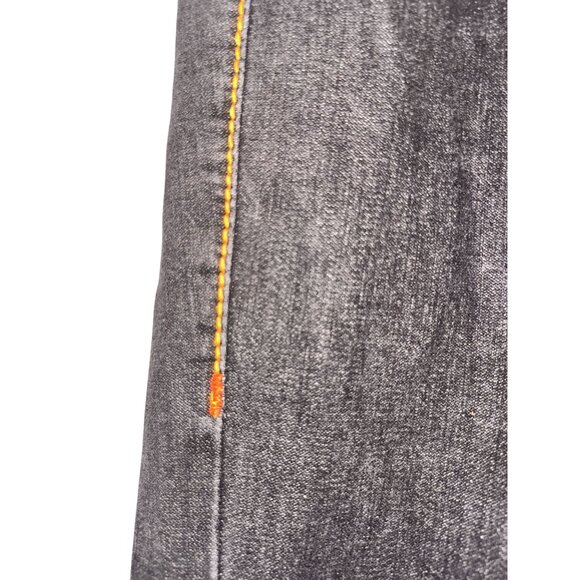 True Religion Dark Wash Low Rise Bootcut Jeans Womens Size 28 USA-Made Denim - Picture 2 of 12